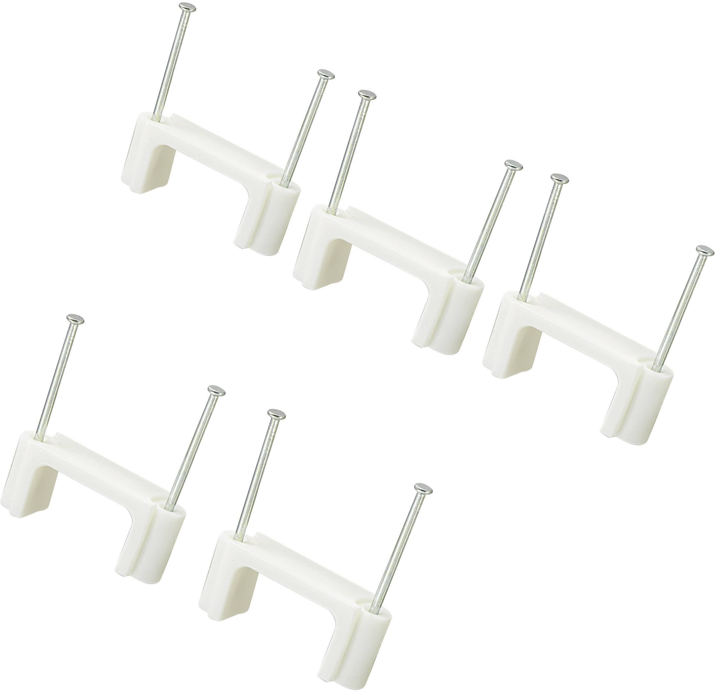 Пластикові гачки TRU COMPONENTS TC-DNF24203 1593095, 24 мм (макс.), 100 шт.