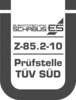 Elektrotechnik Schabus ES Z-85.2-10 Punkt kontrolny TÜV SÜD