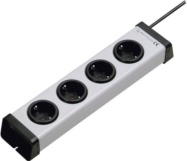Listwa zasilająca Ehmann Vario Linea 0200x00042301, złącze bezpieczne, Ilość gniazdek: 4