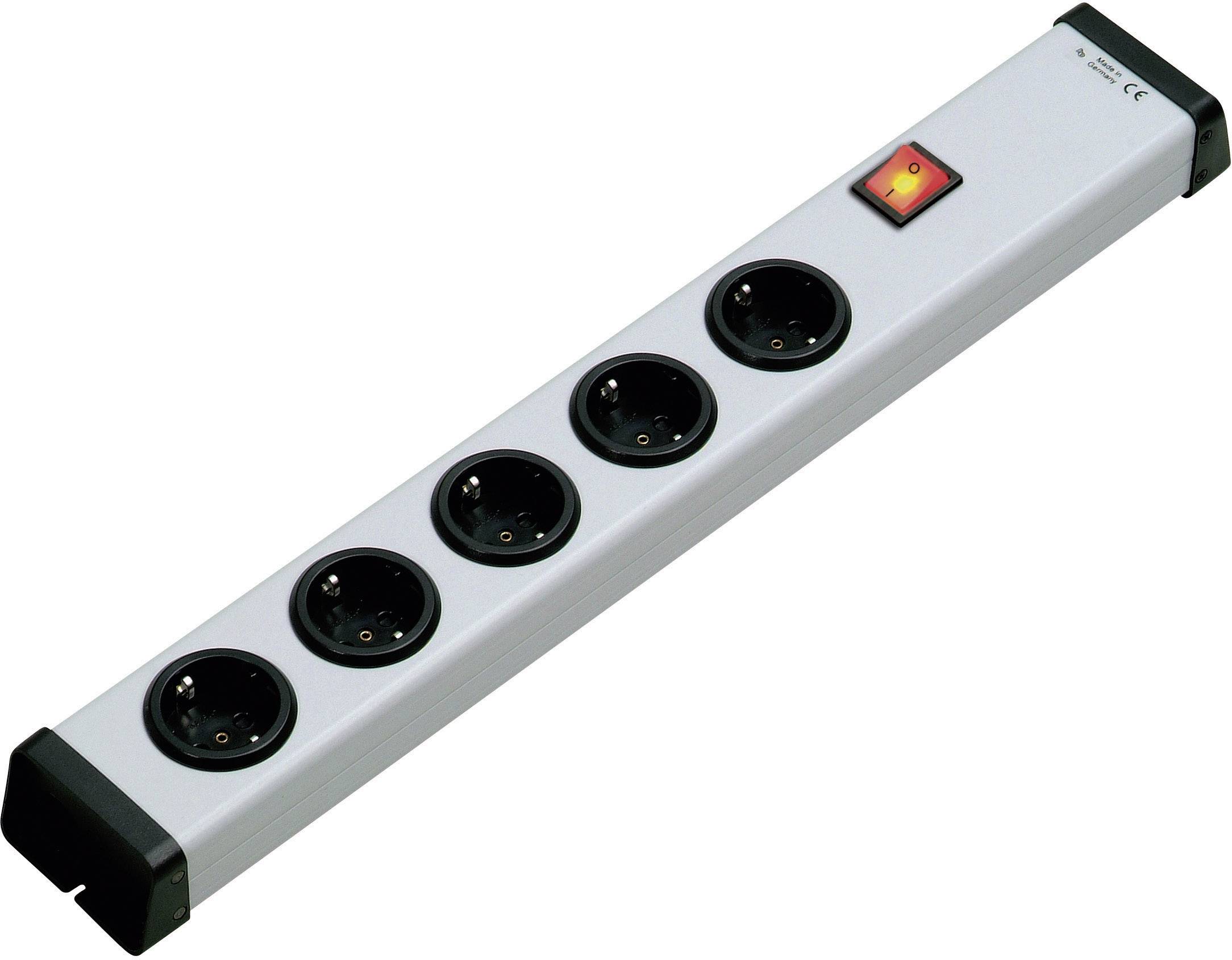 Подовжувач з вимикачем Ehmann Vario Linea 0201x00052300, ні, Кількість розеток: 5