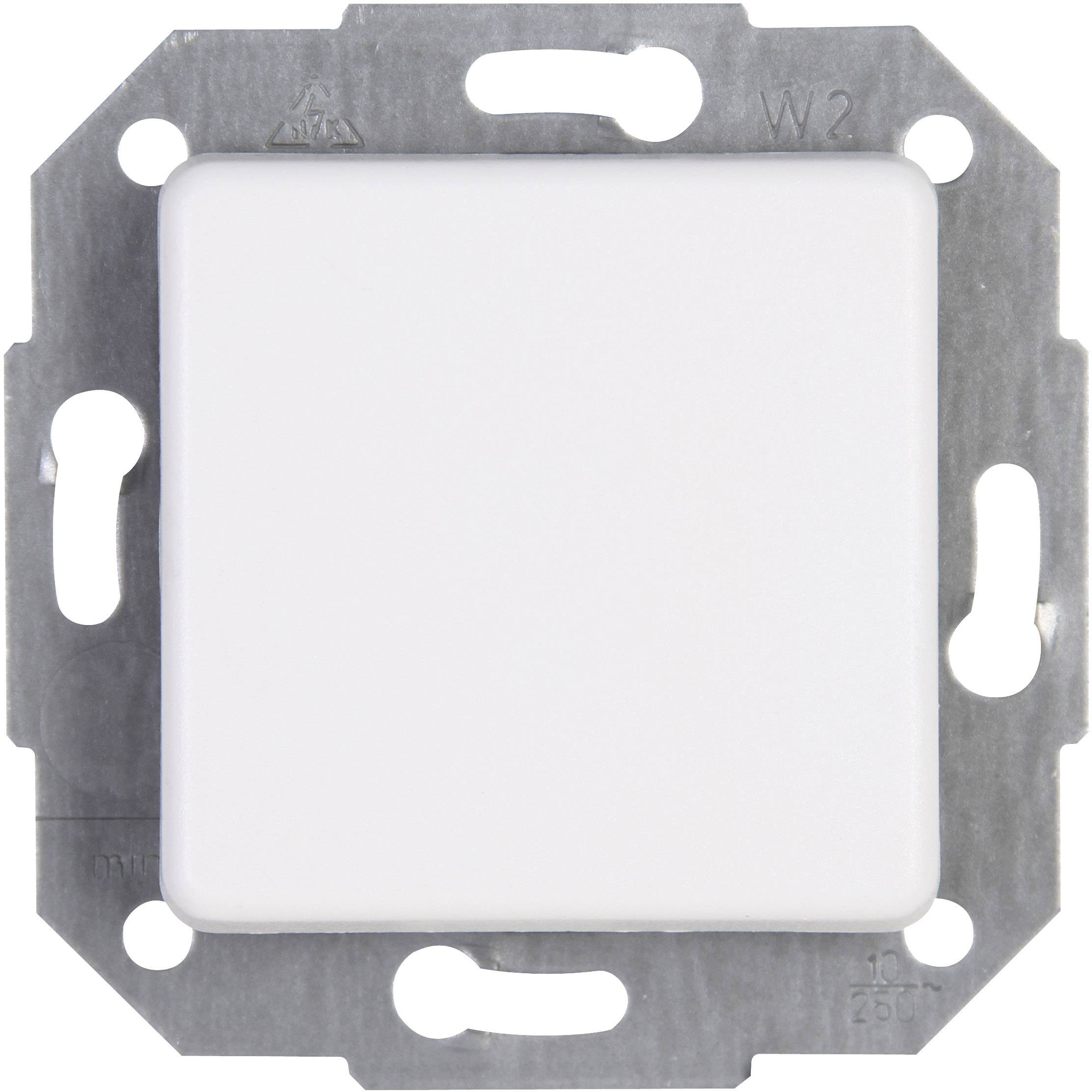 Пластина для ґудзиків Kopp, 614313060 Ґудзик, колір Europa white, матовий