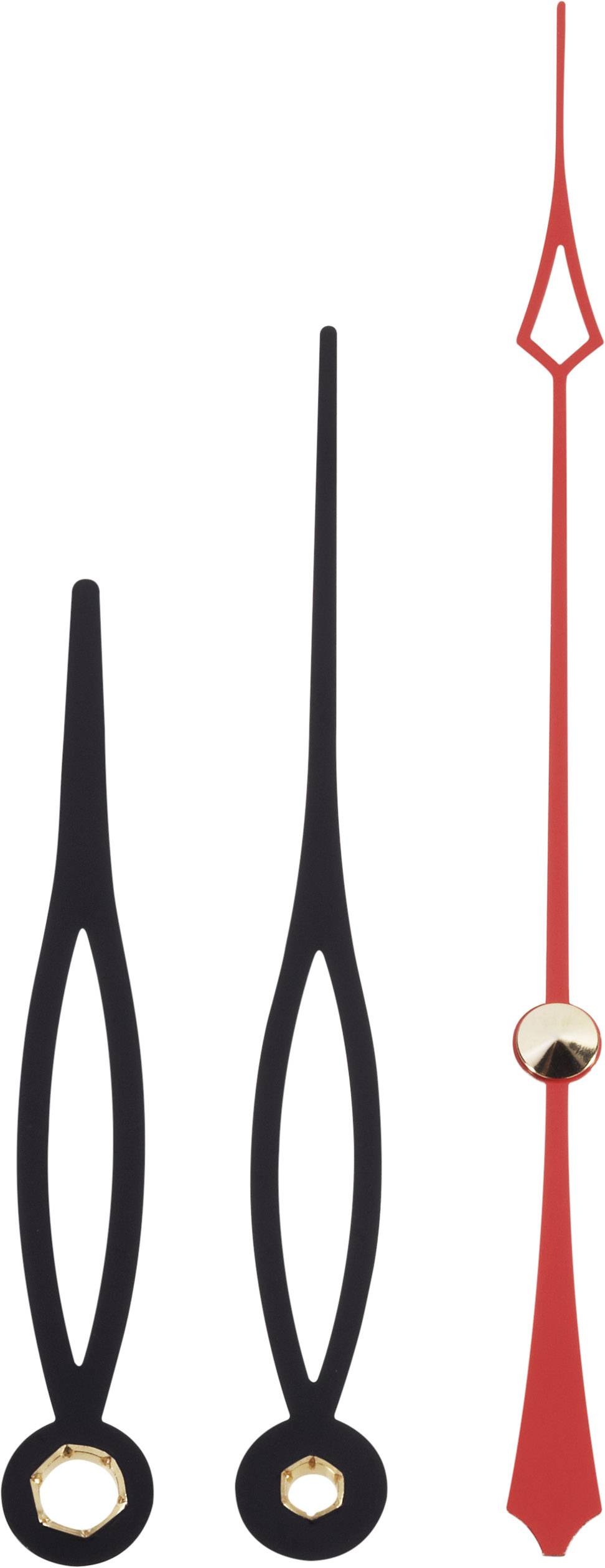 Набір стрілок Alu Schwarz Modern 70x90x115 Rund 195692