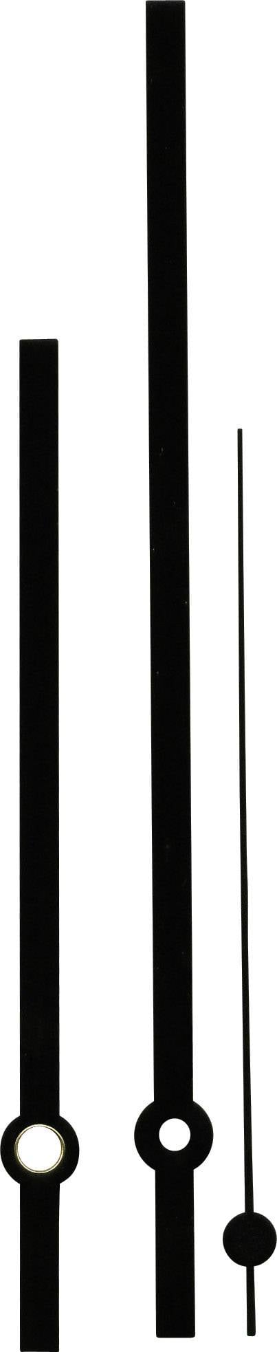 Набір стрілок Alu schwarz Standard 100x140x100 Rund 195943.