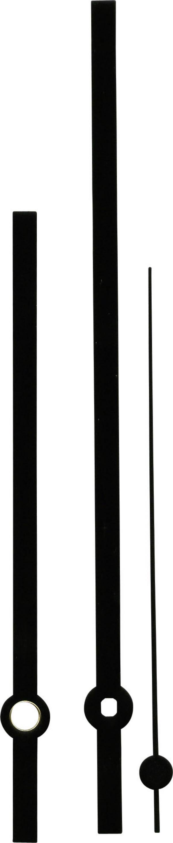 Komplety wskazówek Alu schwarz Standard 100x140x100 Sch. 197943.