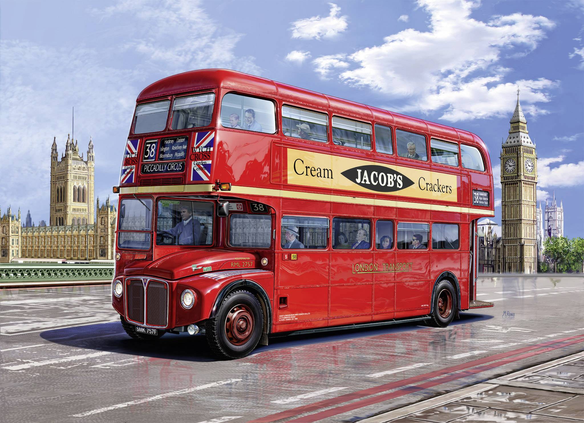 Revell 07651 – Maquette 1/24 Autobus De Londres (Camions & Autobus), Neuf