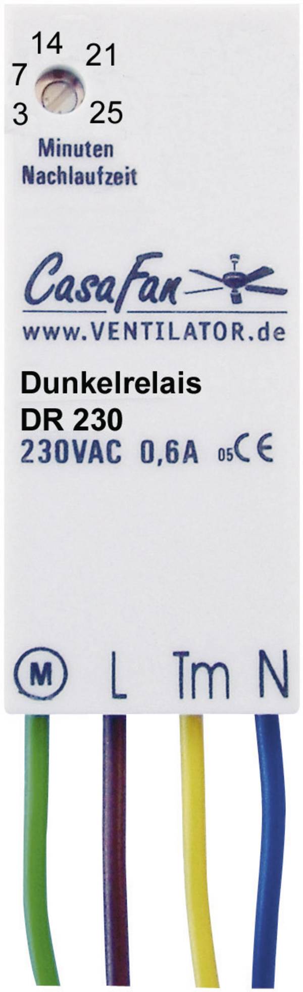 CasaFan DR 230 Moduł timera  biały