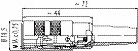 Розетка кабелю Binder 99-2006-02-03, екранована, 3-контактна, 250 В, для паяння, M16, IP40