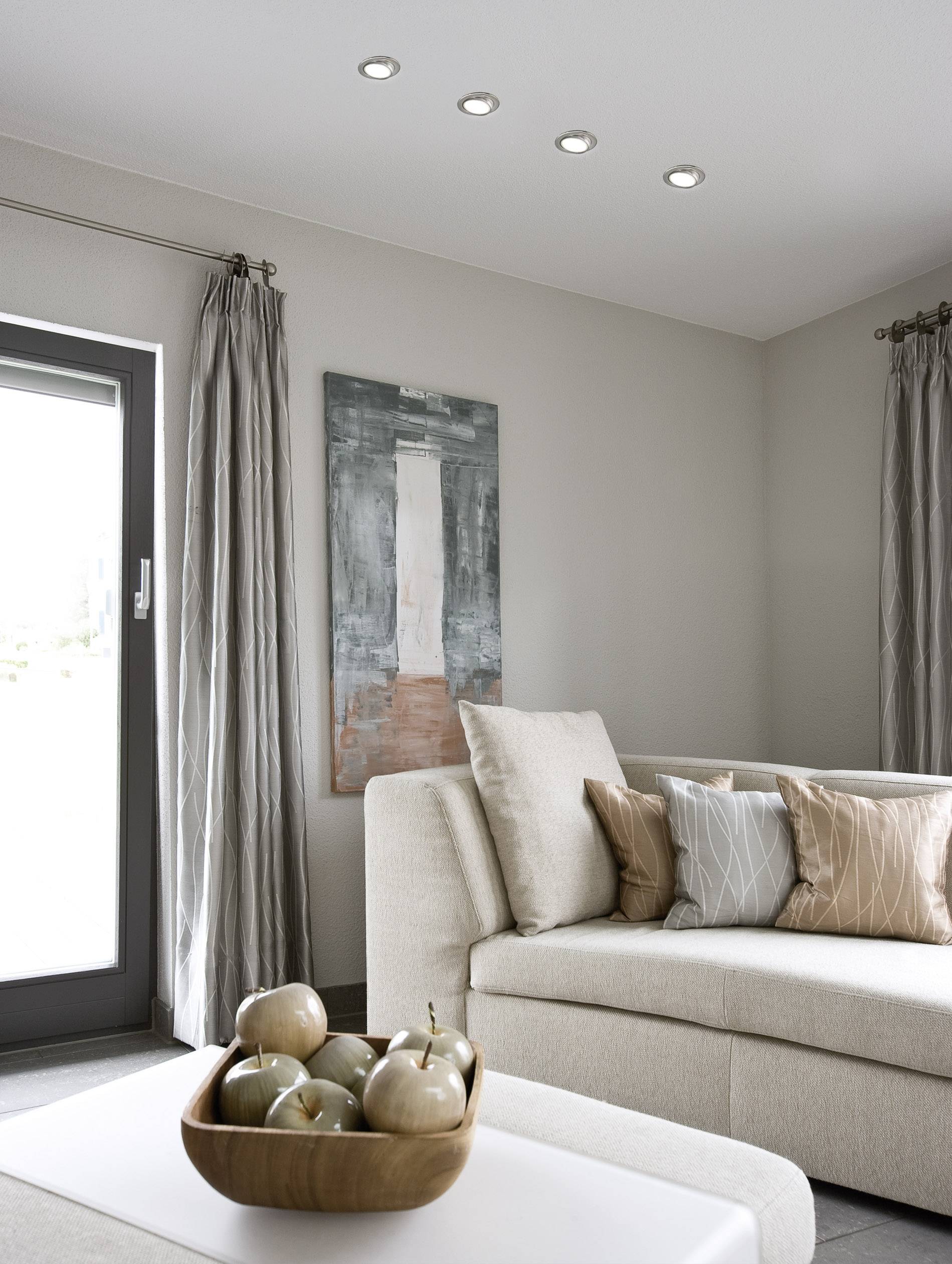 Поворотна галогенна лампа Paulmann, залізо