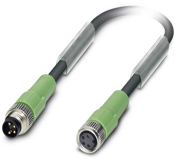 Kabel do czujników/elementów wykonawczych Phoenix Contact SAC-4P-M 8MS/1,5-PUR/M 8FS 1682168, złącze żeńskie M8, proste, 1 szt.