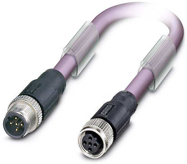 Kabel systemowy magistrali Phoenix Contact SAC-2P-M12MSB/ 5,0-910/M12FSB 1507382 1 szt.