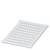 Biała ociekacz do naczyń z wieloma poziomami do suszenia naczyń. Posiada podniesione rowki umożliwiające odpływ wody.