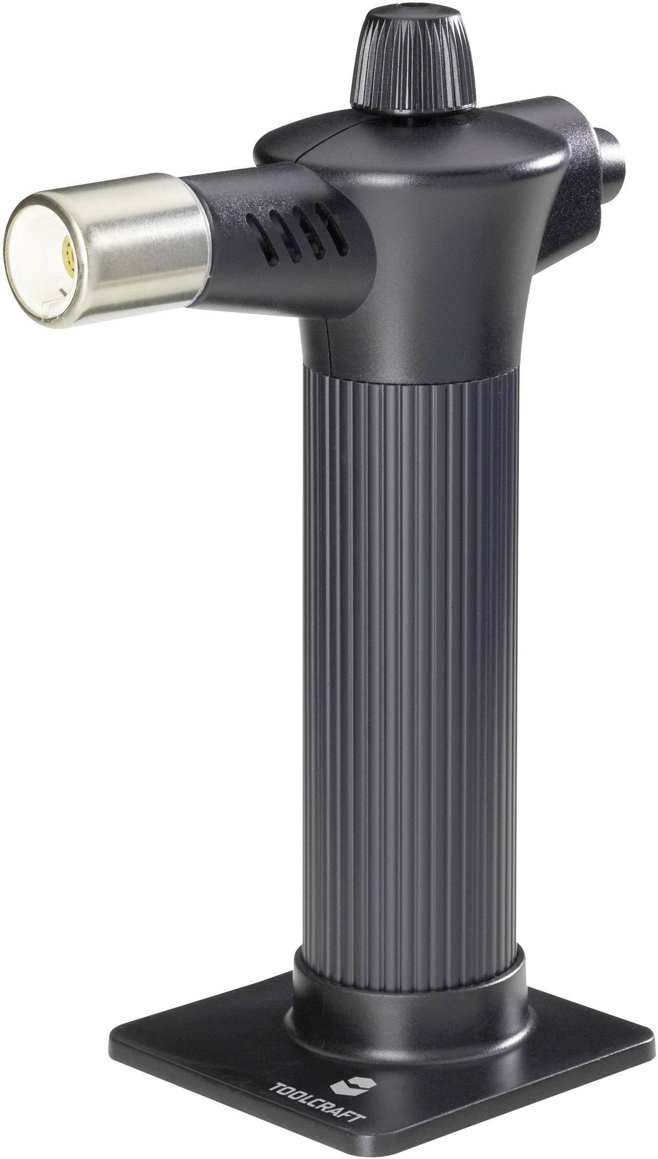 Газовий пальник TOOLCRAFT MT-6804 1300 °C 60 хв, включаючи п'єзозапальник 1 шт.