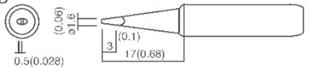 Паяльне жало TOOLCRAFT TO-4941108 1 шт.
