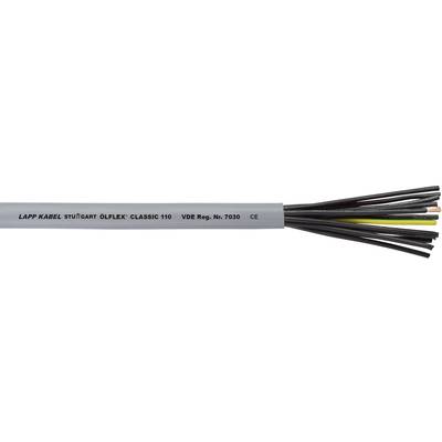 Przewód sterujący LAPP ÖLFLEX® CLASSIC 110 1119304-1, 4 G 1.50 mm², Produkty w metrach bieżących, szary