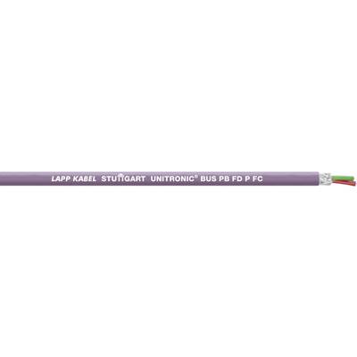 Lapp 2170820 Unitronic Bus PB FC - Profibus DP, professionele gegevens, paars - 10 m, 1 x 2 x 0,64 mm², afgeschermd, UL Listed Lapp 2170820 Unitronic Bus PB FC - Profibus DP, professionele gegevens, paars - 10 m, 1 x 2 x 0,64 mm², afgeschermd, UL Listed