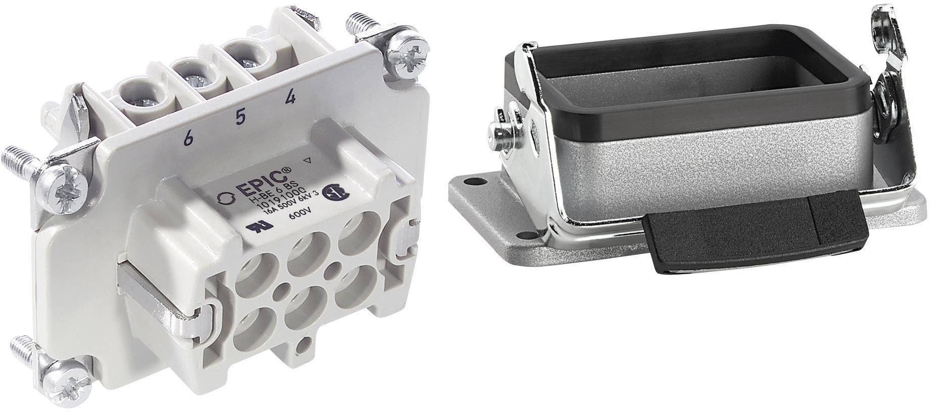 EPIC®KIT H-BE 6 75009637 Комплект штекерів LAPP 6 + гвинт PE 1 комплект