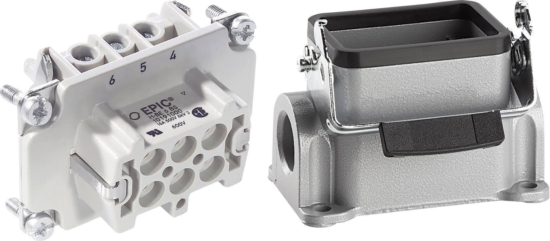 Комплект EPIC®KIT H-BE з 6 штекерами 75009638 LAPP 6 + гвинт PE 1 комплект