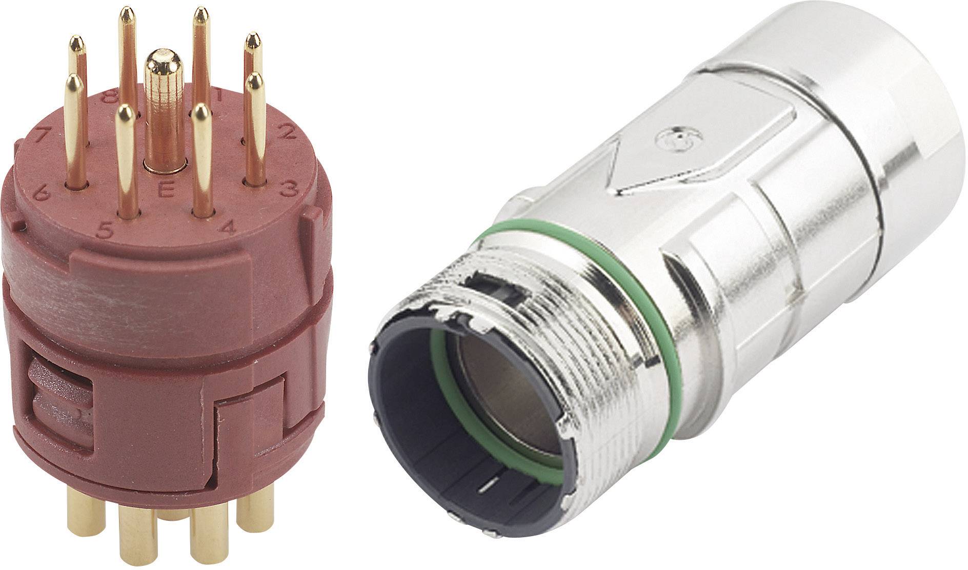 Комплект EPIC® M23 F6 8+1-полюсний чоловічий роз'єм LAPP, вміст: 1 комплект