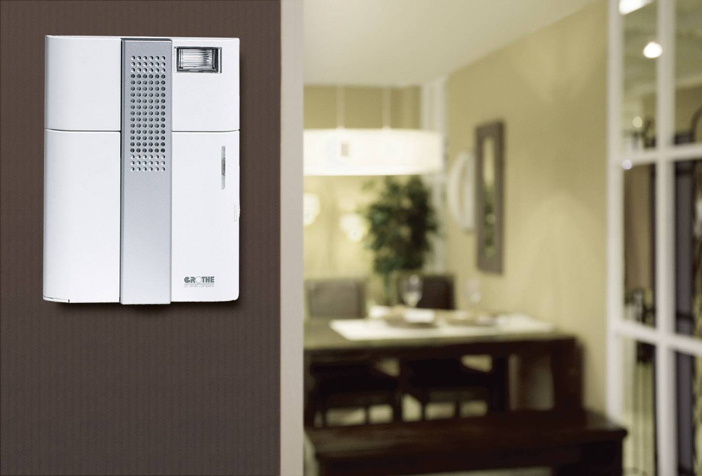 Дверний радіодзвінок Grothe Mistral 300 43300, 868 МГц, 86 дБА, 500 м