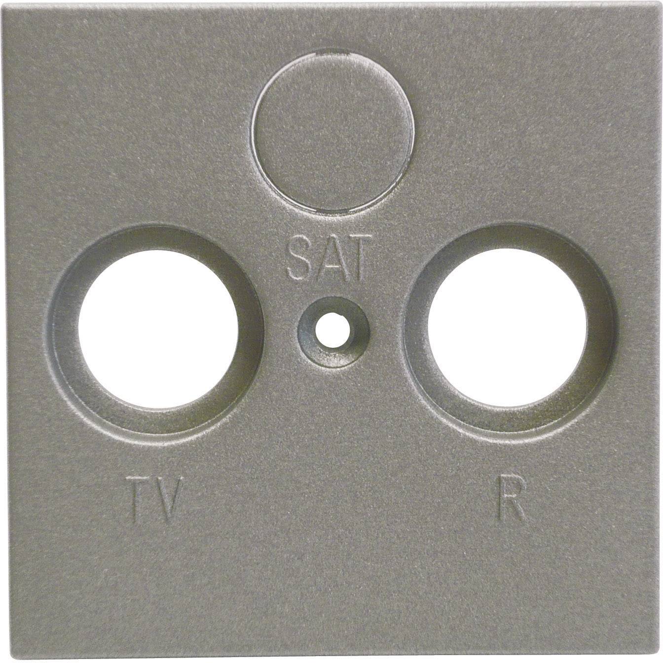GIRA Osprzęt elektroinstalacyjny Zaślepka Gniazdo TV, Radio System 55, Standard 55, E2, Event, Event Klar, Event Opak, Esprit, ClassiX aluminiowy 1 szt.