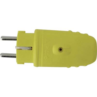 Wtyczka gumowa uziemiająca, 171, 230 V/AC, 16 A, IP20, żółta.