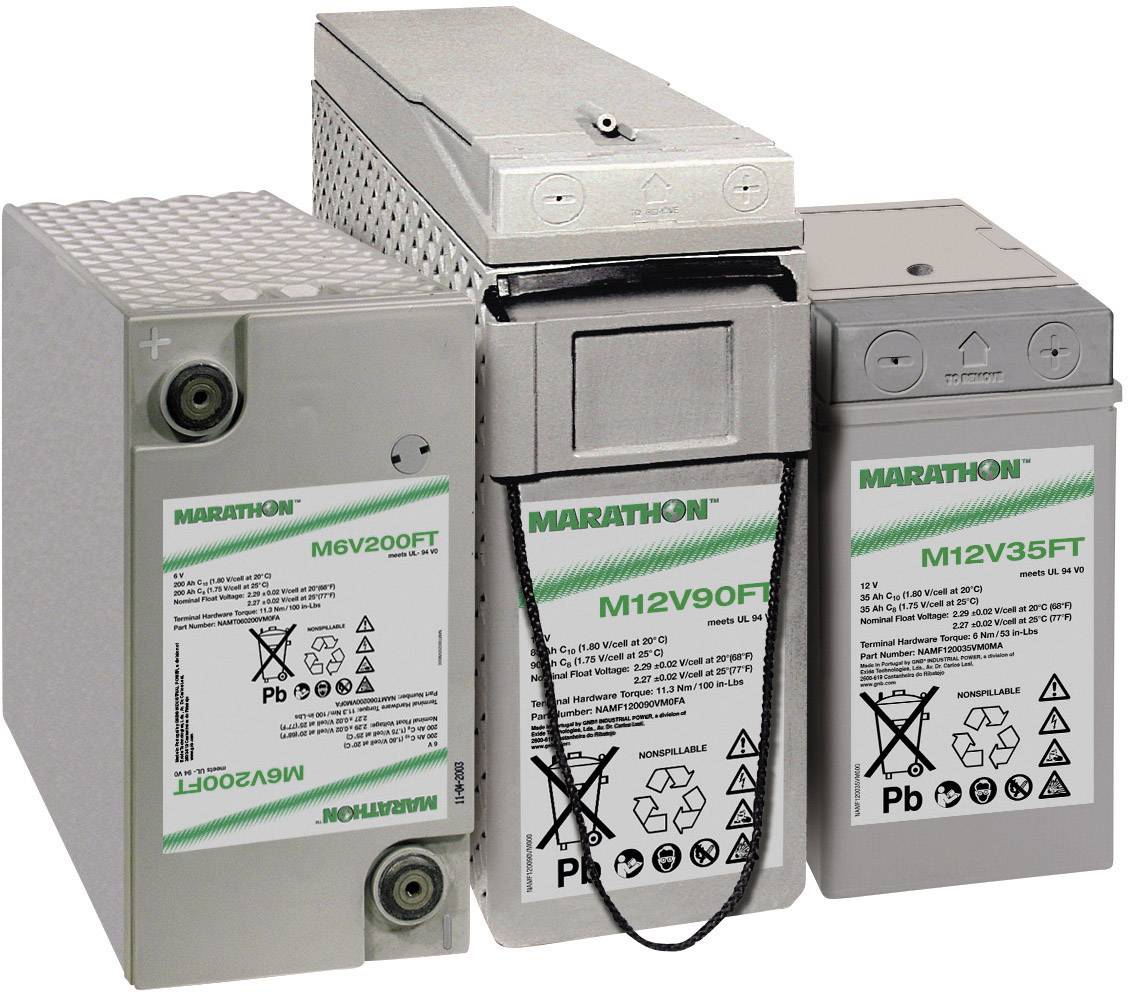 Свинцево-кислотний акумулятор GNB Marathon EXIM12V90FT NAMF120090HM0FB, AGM, 12 В, 86 Аг