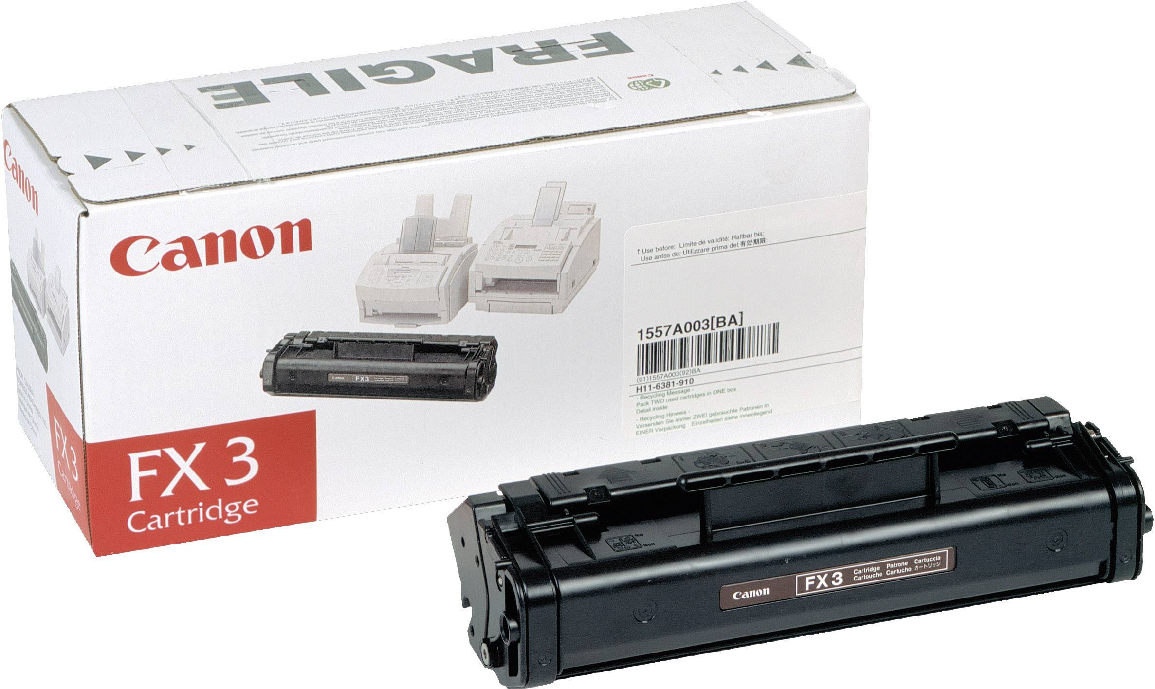 Canon Toner FX-3 tusz oryginalny Czarny 2700 strony 1557A003