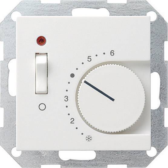 GIRA Osprzęt elektroinstalacyjny Płytka przycisku Termostat System 55, Standard 55, E2, Event, Event Klar, Event Opak, Esprit, ClassiX czysty biały, matowy 039227 1 szt.