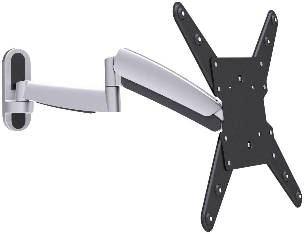 Ścienna, regulowana podstawka do monitora z ramieniem przegubowym i płytą VESA do mocowania ekranów. Idealna do elastycznego rozmieszczania wyświetlaczy.