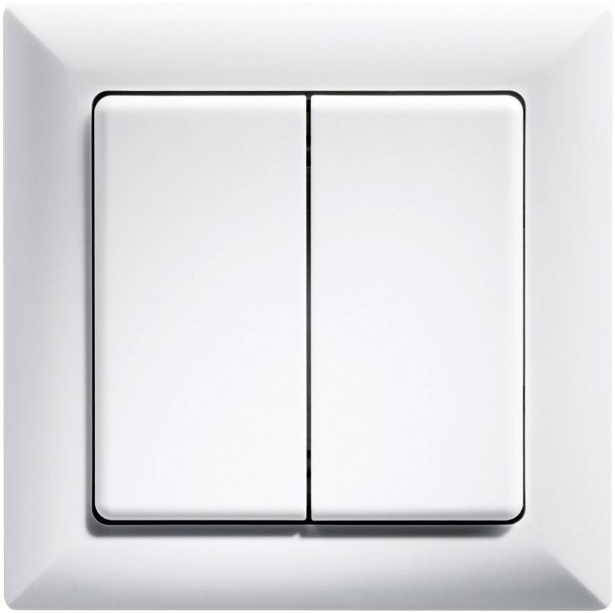 Радіомікач Eltako FT55-rw, 2 канали, 868 МГц, дальність: 100 м, ширина 55 x 55 x 15 мм