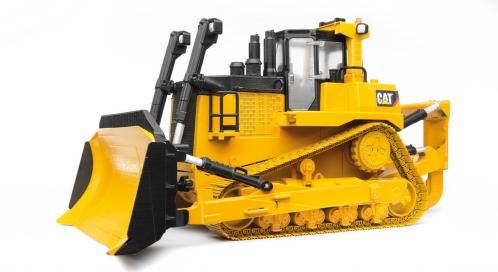 Модель будівельної машини Bruder, великий гусеничний бульдозер, готова модель будівельної машини