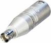Adapter złącze męskie XLR na złącze żeńskie BNC Neutrik, NA2MBNC