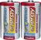 Dwie baterie alkaliczne z napisem 'CONRAD energy EXTREME POWER'.