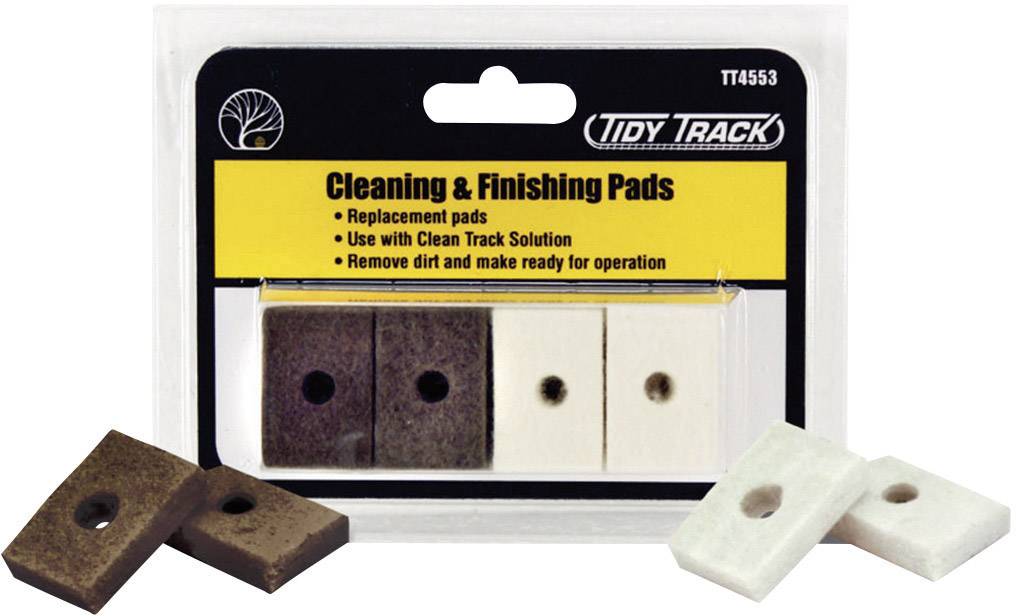 Набір серветок для чищення рейок Woodland Scenics WTT4553 0, H0, N, TT