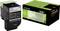 Toner Lexmark 702K, czarny, w opakowaniu. Ulepszone odcienie czerni, kompatybilny z modelami drukarek Lexmark.