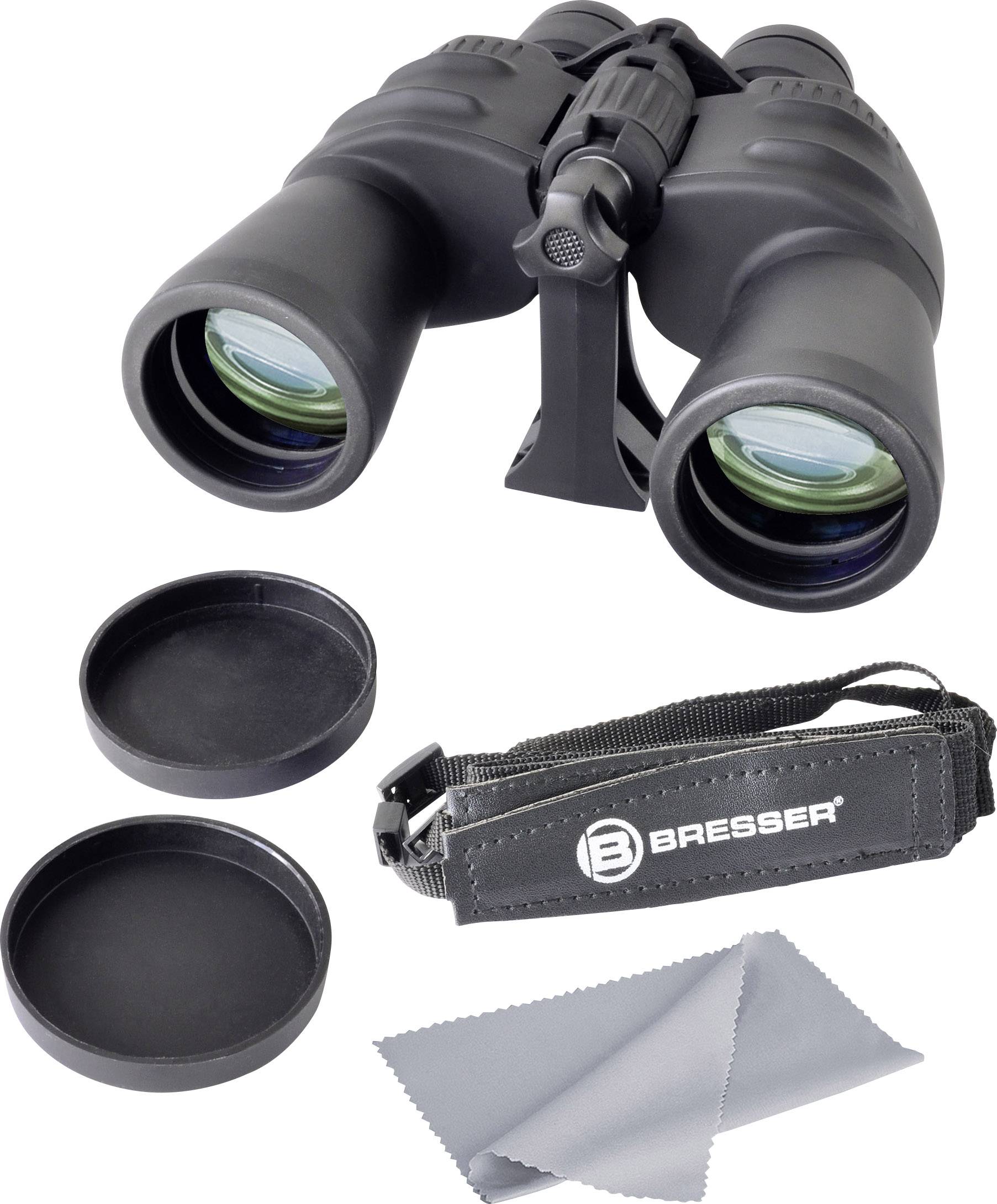 Бінокль Bresser Optik 1663550 zoom, від 7 до 35 x 50 мм, чорний