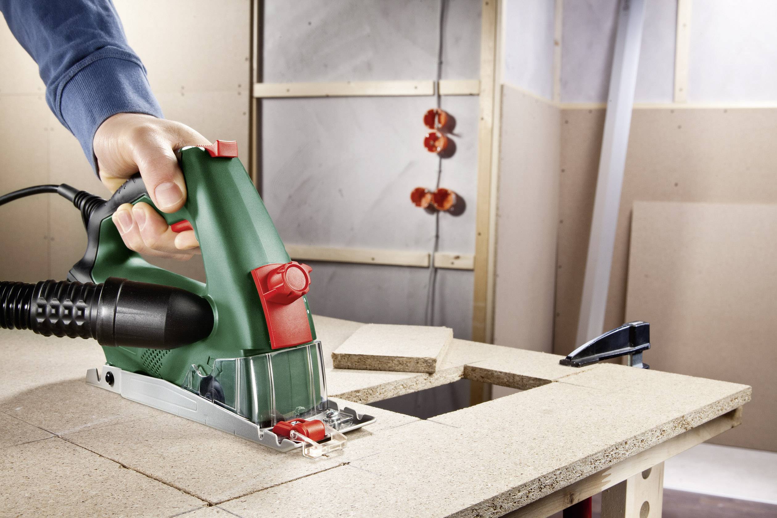 Міні-дискова пилка Bosch Home and Garden PKS 16 Multi по металу, максимальна глибина різання (90°) 16 мм