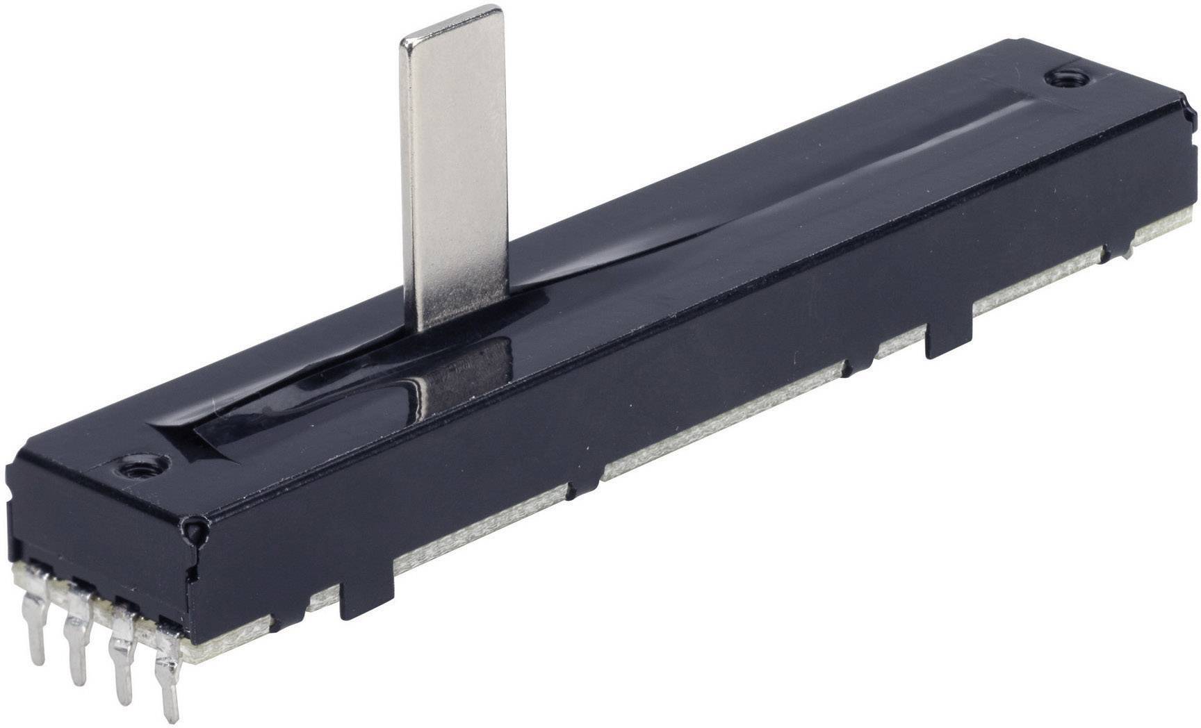 Потенціометр повзунковий 4111505660, 200 кОм, стерео