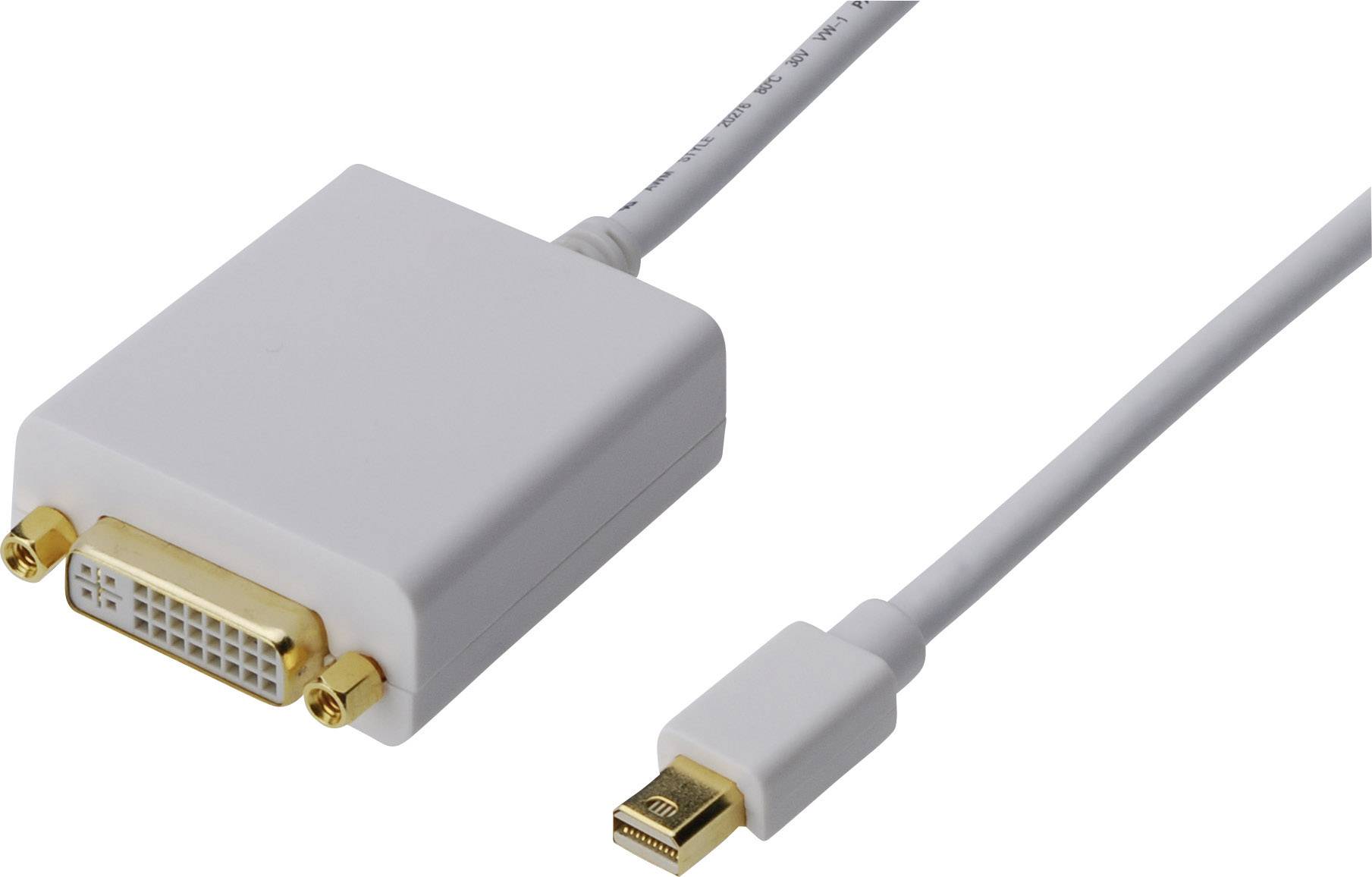 adapter DisplayPort, DVI Digitus Adapter AK-340406-001-W, 15.00 cm