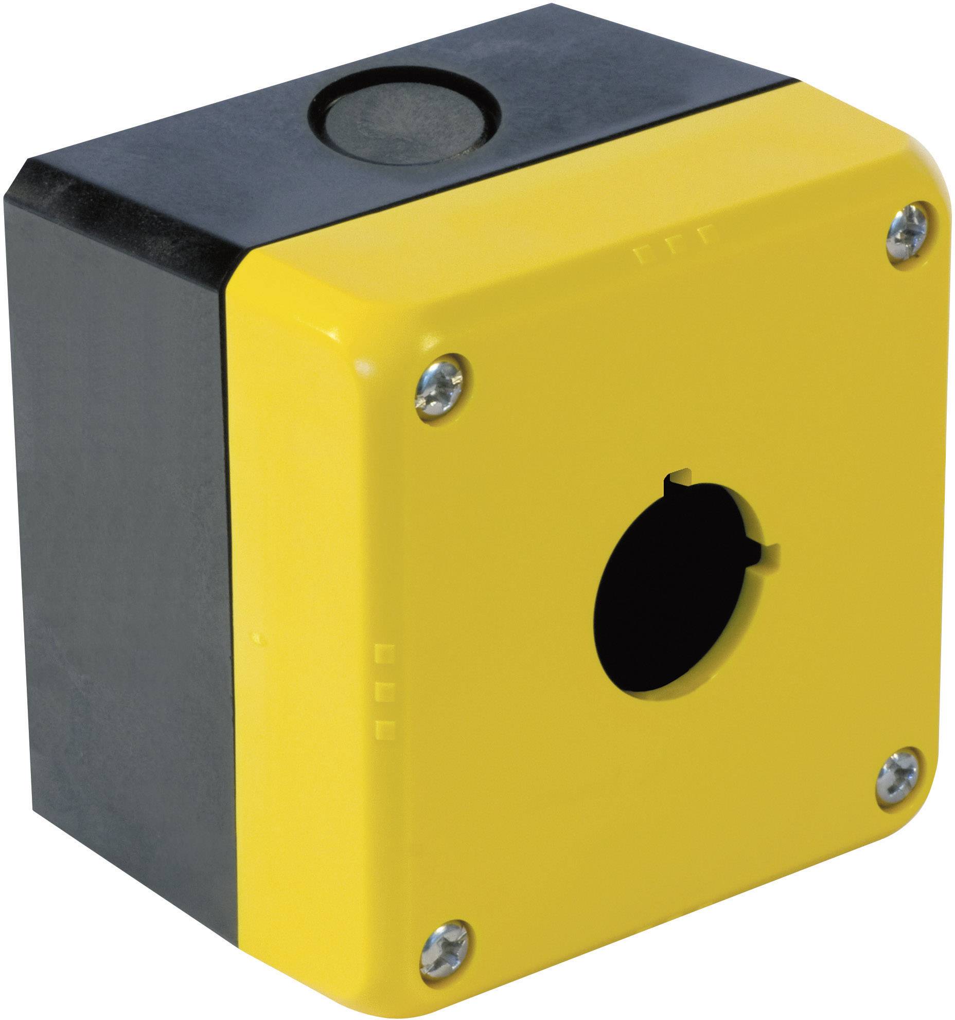 Порожній корпус 1 місце монтажу (Ш x В x Г) 76 x 76 x 59,5 мм жовтий Idec FB1W-111Y 1 шт.