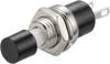 TRU COMPONENTS 1587876 Przycisk TC-R13-24A1-05-BK, 7.2 mm, 250 V/AC, 1.5 A, 1 szt.