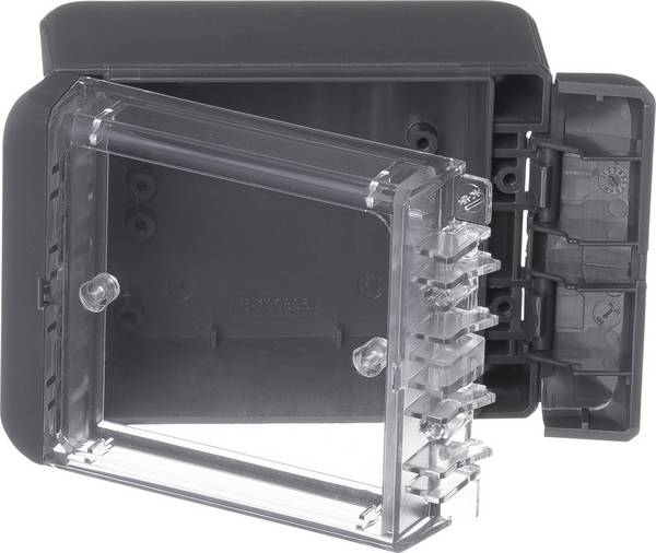 Obudowa instalacyjna Bopla Bocube B 100806 PC-V0-G-7024, Poliwęglan V0, grafitowy szary (ral 7024), (D x S x W) 80 x 113 x 60 mm, 1 szt.