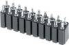 Listwa pinowa precyzyjna, W & P Products 153PF-006-2-50-00 RM: 2,54 mm
