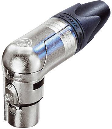 Роз'єм XLR NC3FRX чоловічий Роз'єм Neutrik NC3FRX жіночий кутовий Кількість контактів: 3 срібний 1 шт.