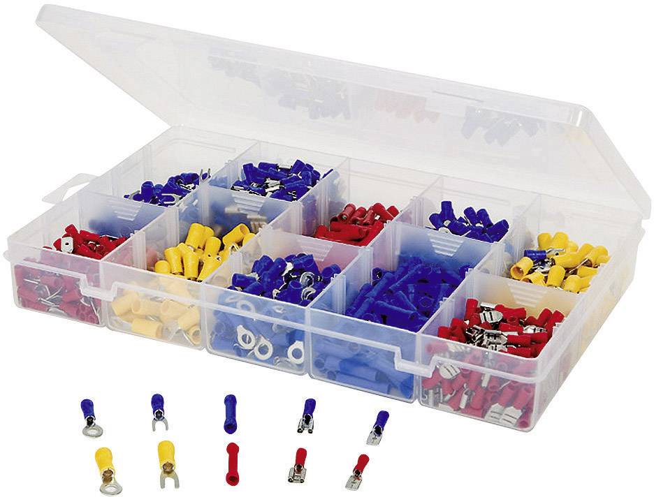 Комплект обтискних роз'ємів TRU COMPONENTS 731306, 0,50 мм² - 2,50 мм², 1000 шт.