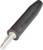 Czarna plastikowa obudowa z metalowym zakończeniem w postaci pióra.