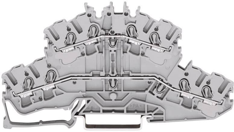 Двоповерховий 4-провідний роз'єм WAGO 2002-2401