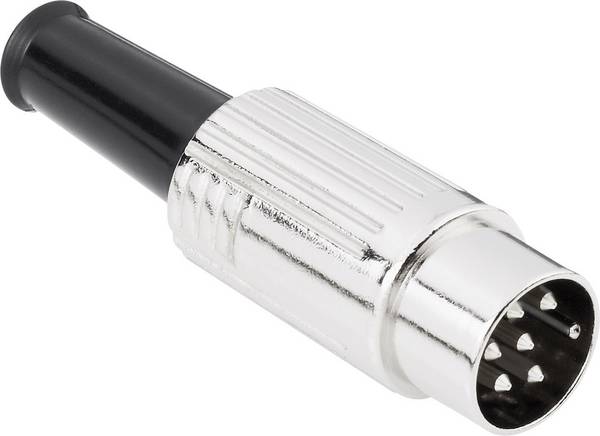 Złącze DIN BKL Electronic 208026, 270°, 8 pin