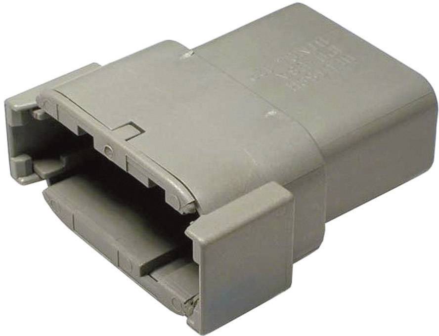 Круглий роз'єм TE Connectivity DTM 04-12 PA, Кількість контактів: 12, 1 шт.