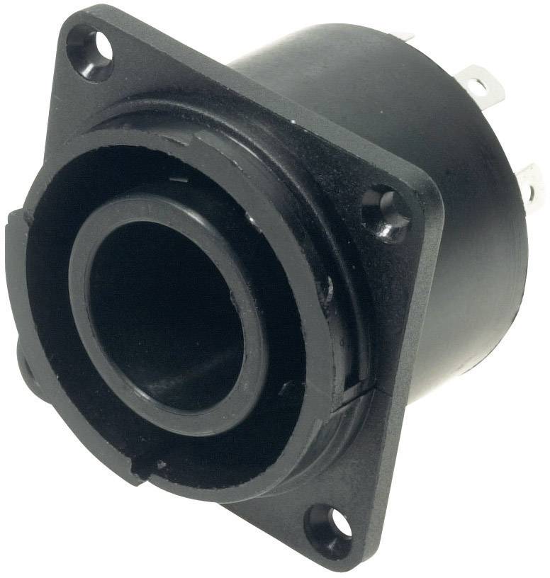 Мережевий роз'єм Cliff чоловічий, жіночий, для вертикального монтажу Загальна кількість контактів: 8 10 A чорний FCR2074 1 шт.